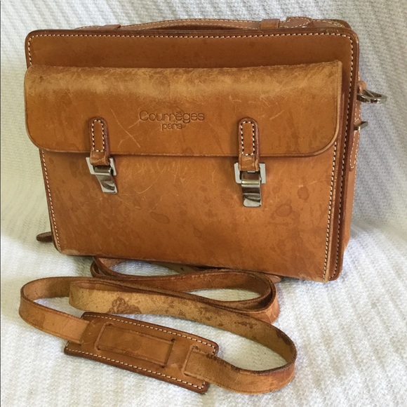 🎉H.PICK COURREGES PARIS France🇫🇷 Leather Purse - Picture 2 of 8